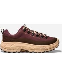 Hoka One One - Tor Summit Schuhe in Dried Fig/Cold Brew Größe 38 | Lifestyle - Lyst