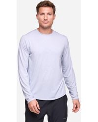 Hoka One One - T-Shirt À Manches Longues Essential Pour Homme En Taille - Lyst