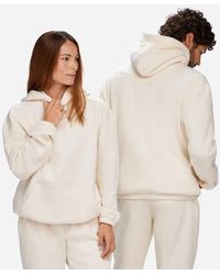 Hoka One One - Essential Hoodie in Eggnog Größe L | Hoodies - Lyst