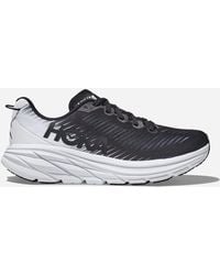 Hoka One One - Rincon 3 Chaussures pour Femme en Black/White Taille 42 Large | Route - Lyst