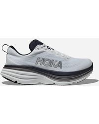 Hoka One One - Bondi 8 Chaussures en White/Black Taille 42 | Route - Lyst