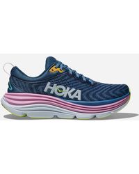Hoka One One - Gaviota 5 Chaussures pour Femme en Real Teal/Shadow Taille 36 | Route - Lyst