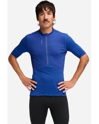 Hoka One One - Haut Avec Fermeture Éclair À Manches Courtes Skybreeze Pour Homme En Taille - Lyst