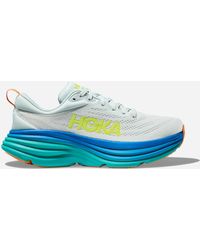 Hoka One One - Bondi 8 Chaussures en Ice Flow/Bit Of Blue Taille 43 1/3 | Route - Lyst
