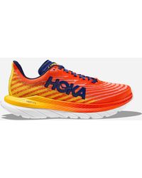 Hoka One One - Mach 5 Chaussures pour Homme en Flame/Dandelion Taille 47 1/3 | Route - Lyst