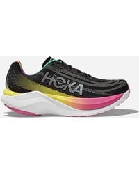 Hoka One One - Mach X Chaussures pour Femme en Black/Silver Taille 43 1/3 | Route - Lyst