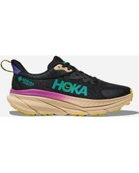 Hoka One One - Challenger 7 GORE-TEX Schuhe für Herren in Black/Oatmeal Größe 41 1/3 | Gelände - Lyst