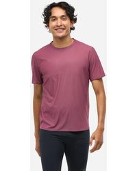Hoka One One - Airolite Run Top für Herren in Dried Fig Größe S | Kurzarmshirts - Lyst