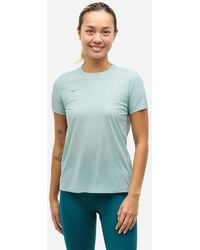 Hoka One One - Airolite Lauftop für Damen in Druzy Größe S | Kurzarmshirts - Lyst
