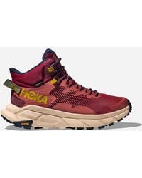 Hoka One One - Trail Code GORE-TEX Schuhe für Herren in Hot Sauce/Shifting Sand Größe 40 | Wandern - Lyst