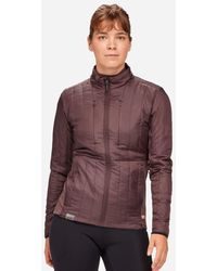Hoka One One - ColdSnap Jacke für Damen in Raisin Größe L | Jacken - Lyst