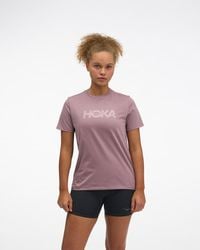 Hoka One One - Core Logo Graphic T-shirt - Lyst