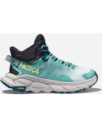Hoka One One - Trail Code GORE-TEX Chaussures pour Femme en Blue Glass/Coastal Shade Taille 36 | Randonnée - Lyst