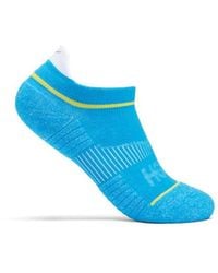 Hoka One One - Chaussettes de running invisibles Chaussures en Diva Blue/Citrus Taille XL - Lyst