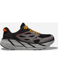 Hoka One One - Clifton L Suede Walking Shoes - Lyst