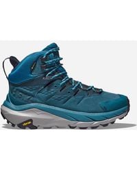 Hoka One One - Kaha 2 GORE-TEX Schuhe für Herren in Blue Coral/Blue Graphite Größe 40 2/3 | Wandern - Lyst