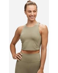 Hoka One One - Elaro Crop Bra - Lyst