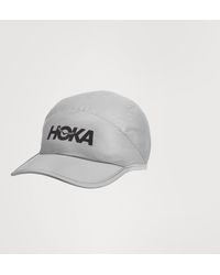 Hoka One One Performance Shield Kappe in Lunar Rock | Hüte Und Mützen - Grau