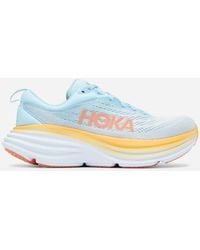 Hoka One One - Bondi 8 Chaussures pour Femme en Summer Song/Country Air Taille 39 1/3 Large | Route - Lyst