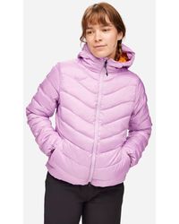 Hoka One One - Outseeker Daunenjacke für Damen in Violet Bloom Größe L | Jacken - Lyst