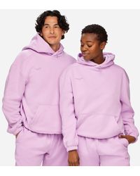 Hoka One One - Essential Hoodie in Violet Bloom Größe S | Hoodies - Lyst