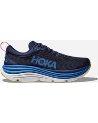 Hoka One One - Gaviota 5 Chaussures en Bellwether Blue/Evening Sky Taille 41 1/3 | Route - Lyst