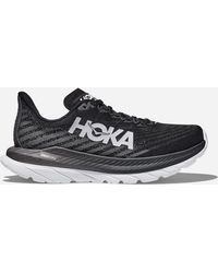 Hoka One One - Mach 5 Chaussures pour Homme en Black/Castlerock Taille 40 2/3 | Route - Lyst