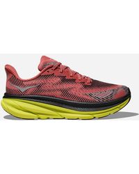 Hoka One One - Clifton 9 GORE-TEX TS Chaussures en Clay/Black Taille 36 | Lifestyle - Lyst