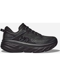 Hoka One One - Women's Bondi 7 Regular Black/black - Lyst