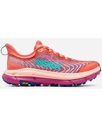 Hoka One One - Mafate Speed 4 Chaussures pour Femme en Camellia/Peach Parfait Taille 36 | Trail - Lyst