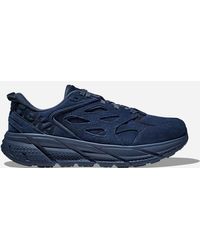 Hoka One One - Clifton L Suede Schuhe in Outer Space/Outer Space Größe 36 | Gehen - Lyst