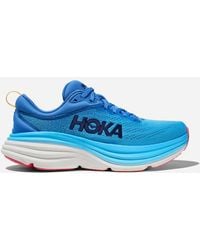 Hoka One One - Bondi 8 Schuhe für Damen in Virtual Blue/Swim Day Größe 36 2/3 | Straße - Lyst