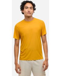 Hoka One One - Airolite Run Top für Herren in Varsity Yellow Größe L | Oberteile - Lyst