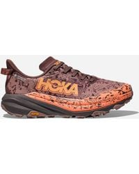 Hoka One One - Speedgoat 6 GORE-TEX Schuhe für Damen in Smoky Quartz/Quartzite Größe 37 1/3 | Gelände - Lyst