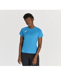 Hoka One One - T-shirt à manches courtes Glide pour Femme en Ibiza Blue Taille S | T-Shirts À Manches Courtes - Lyst