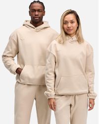 Hoka One One - Essential Hoodie in Oatmeal Größe S | Hoodies - Lyst