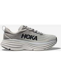 Hoka One One - Bondi 8 Schuhe für Herren in Sharkskin/Harbor Mist Größe 40 | Straße - Lyst