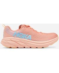 Hoka One One - Rincon 3 Chaussures pour Femme en Shell Coral/Peach Parfait Taille 40 2/3 | Route - Lyst