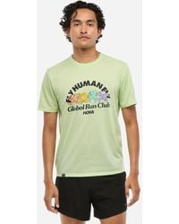 Hoka One One - T-Shirt À Manches Courtes Glidetech Pour Homme En Taille - Lyst