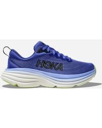 Hoka One One - Bondi 8 Schuhe für Damen in Stellar Blue/Cosmos Größe 36 2/3 | Straße - Lyst