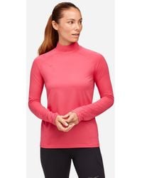 Hoka One One - Couche Cold Weather pour Femme en Raspberry Taille L | T-Shirts À Manches Longues - Lyst