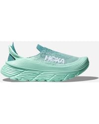 Hoka One One - Restore TC Chaussures en Ocean Mist/Sunlit Ocean Taille 36 | Récupération - Lyst