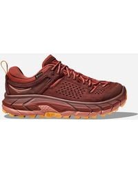 Hoka One One - Tor Ultra Lo GORE-TEX Chaussures en Spice/Hot Sauce Taille 36 | Randonnée - Lyst