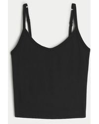 Hollister - Gilly Hicks Jersey Ribbed Plunge Tank - Lyst