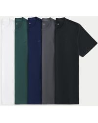Hollister - Cooling Tee 5-pack - Lyst