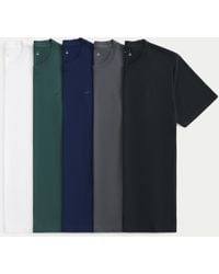 Hollister - Cooling Tee 5-pack - Lyst