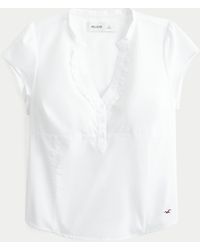 Hollister - Short-sleeve Icon Henley Shirt - Lyst