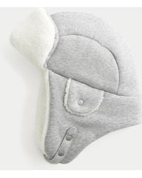 Hollister - Sherpa-lined Trapper Hat - Lyst