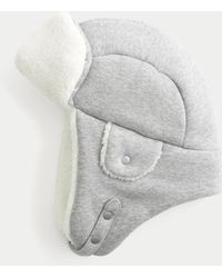 Hollister - Sherpa-lined Trapper Hat - Lyst