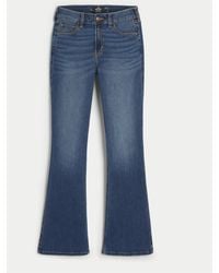 Hollister - Mid-rise Medium Wash Boot Jeans - Lyst